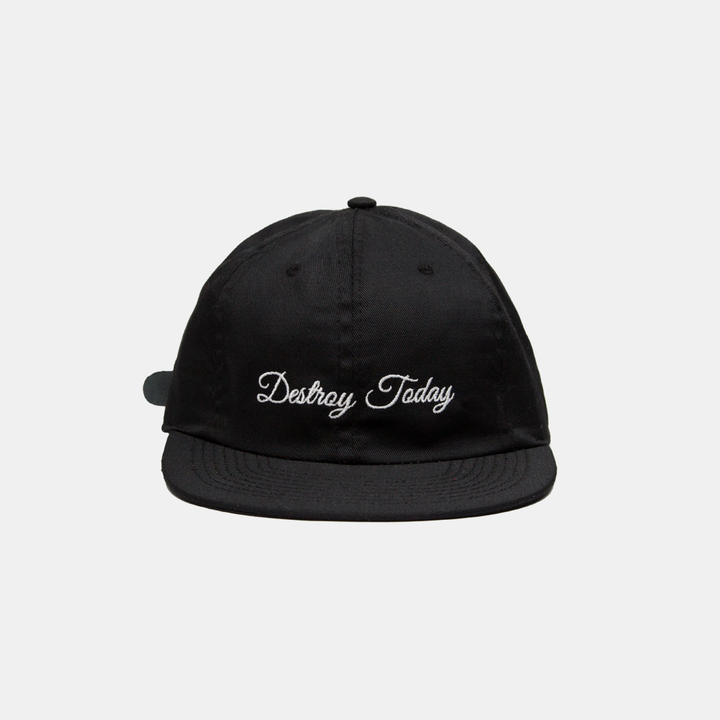 6 Panel Black Destroy Today.