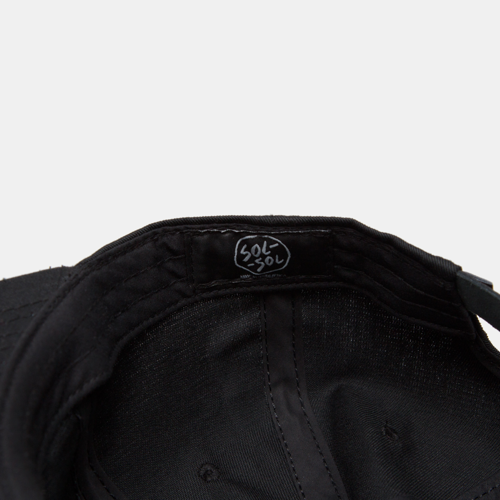 6 Panel Black Destroy Today.