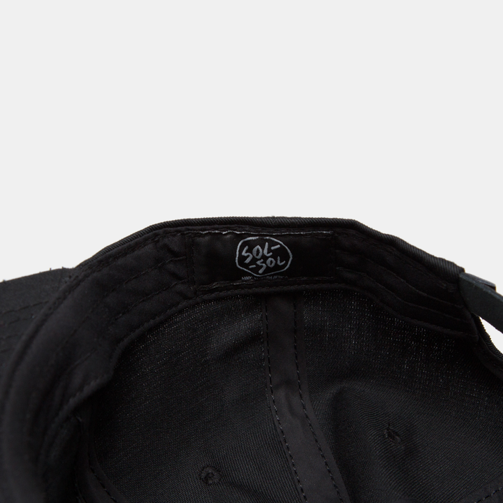 6 Panel Black Destroy Today.
