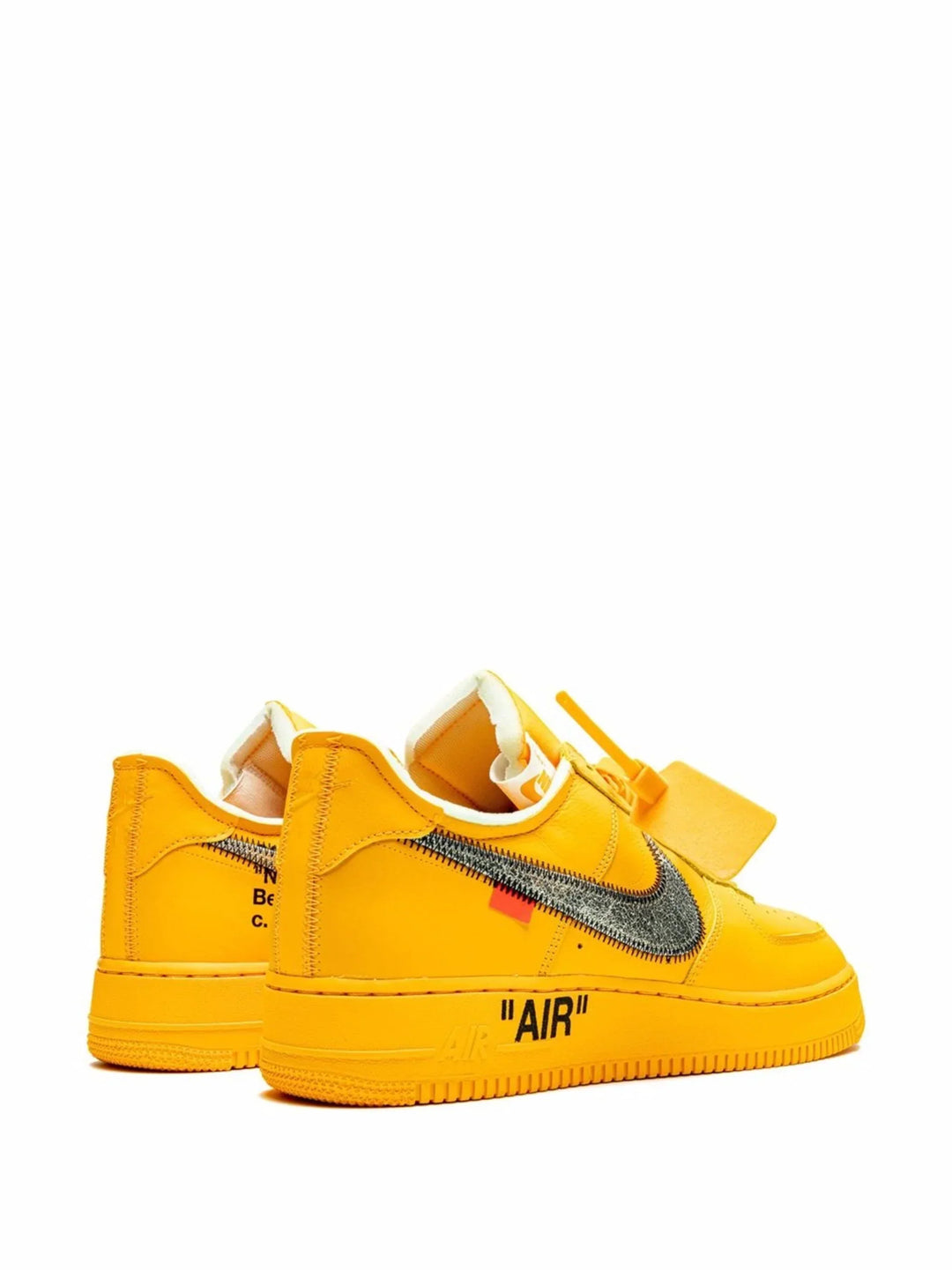 Nike X Off-White Air Force 1 Low "University Gold" sneakers