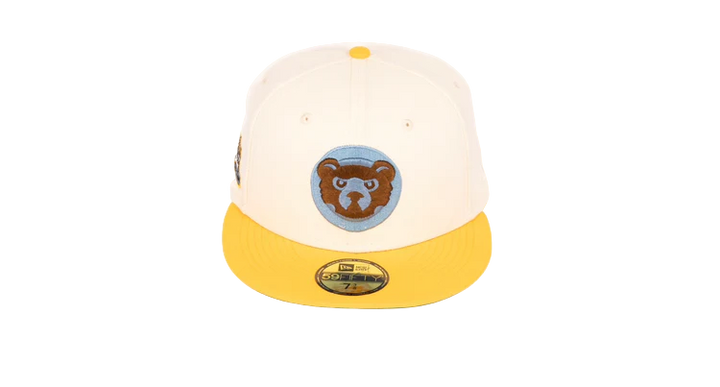 New Era 59Fifty Chicago Cubs 100 Years Wrigley Field "Variety Pack 1" Fitted Hat - Chrome White/Gold