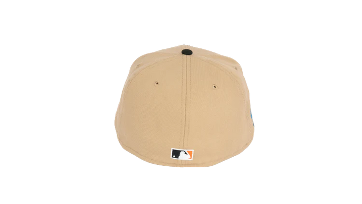 New Era 59Fifty Florida Marlins 2003 world Series "Stone Age Pack" Fitted Hat - Tan
