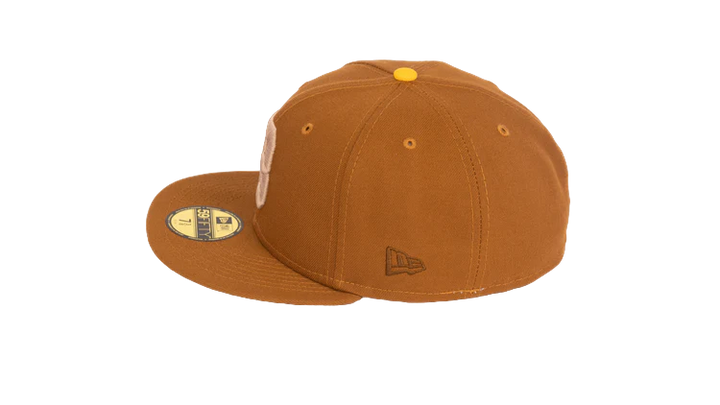 New Era 59Fifty Boston Braves 1943 All Star Game "Stone Age Pack" Fitted Hat - Peanut