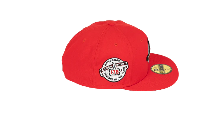 New Era 59Fifty Charleston River Dogs 25th Anniversary "Kid's Classics Pt.1" Fitted Hat - Red