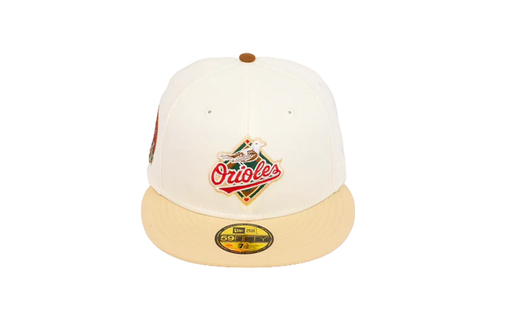 New Era 59Fifty Baltimore Orioles 30th Anniversary "Eggnog Pack" Fitted Hat
