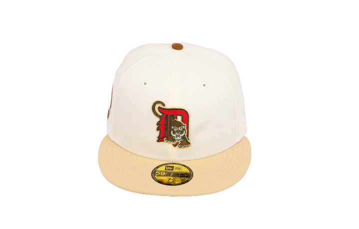 New Era 59Fifty Detroit Tigers Tiger Stadium "Eggnog Pack" Fitted Hat