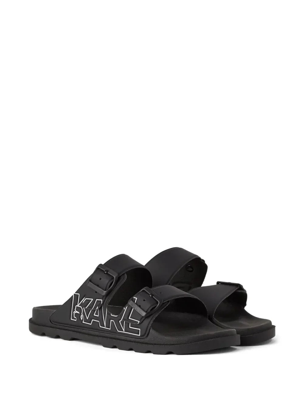 Karl Lagerfeld Kondo Tred double-strap sandals