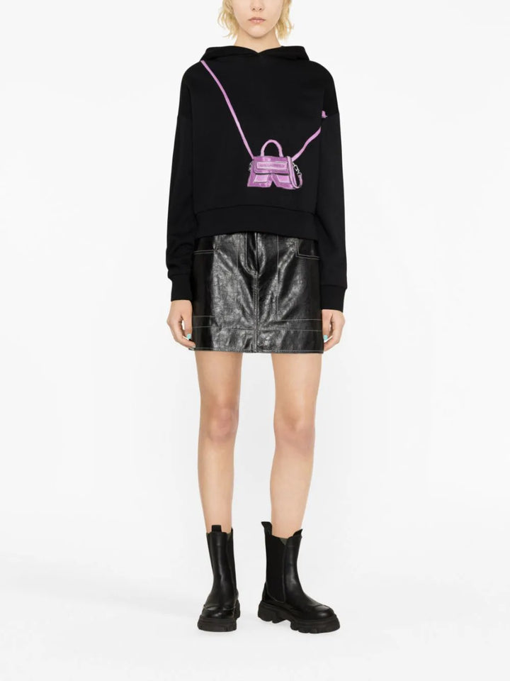 Karl Lagerfeld IKON/K Bag print hoodie
