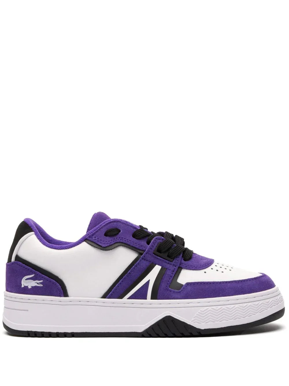 Lacoste logo-print leather sneakers