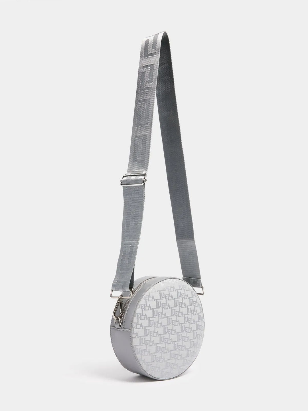 Luella Jacquard Circle Bag