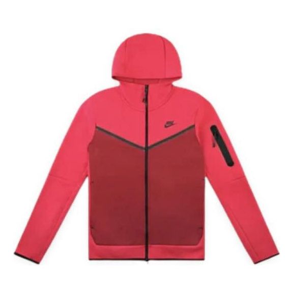 Nike Sportswear Tech Fleece Full-Zip Hoodie 'Very Berry' CU4489-643