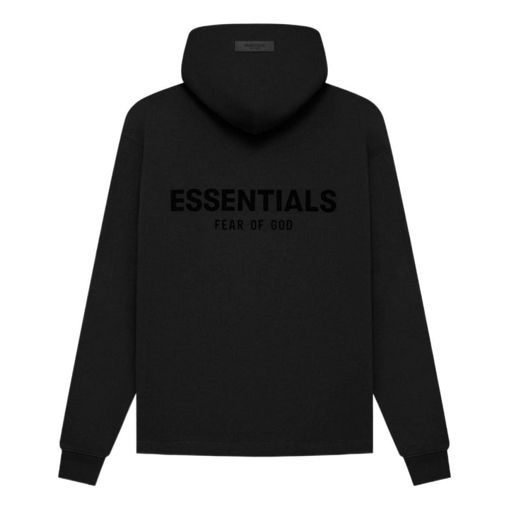 Fear of God Essentials SS22 Relaxed Stretch Limo Hoodie 'Black' FOG-SS22-334