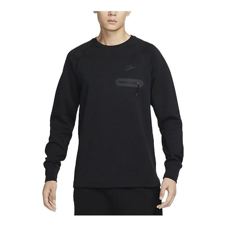 Nike Tech Fleece Lightweight Logo T-Shirt 'Black' FD9881-010