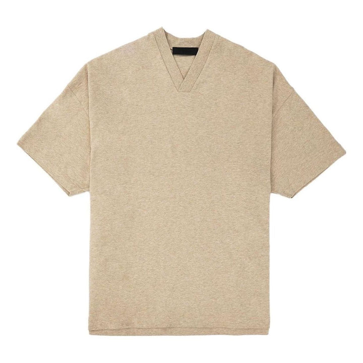 Fear of God Essentials FW23 V-Neck T-shirt 'Gold Heather' 125BT234113F