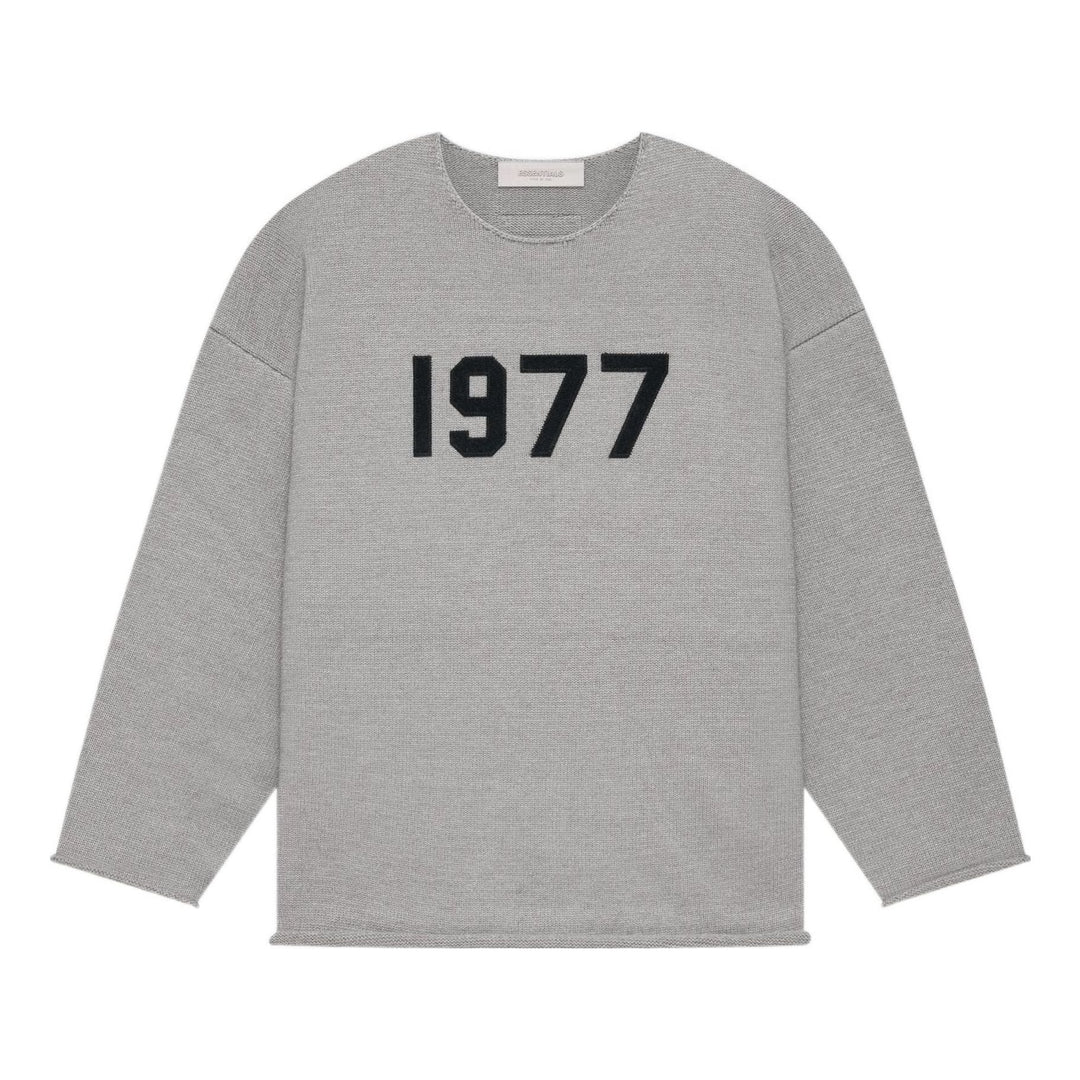Fear of God Essentials SS22 Raw edge Top 1977 'Dark Oatmeal' FOG-SS22-086