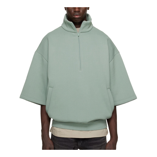 Fear of God Essentials SS23 3/4 Half-Zip Sweatshirt 'Sycamore' 192BT224311F