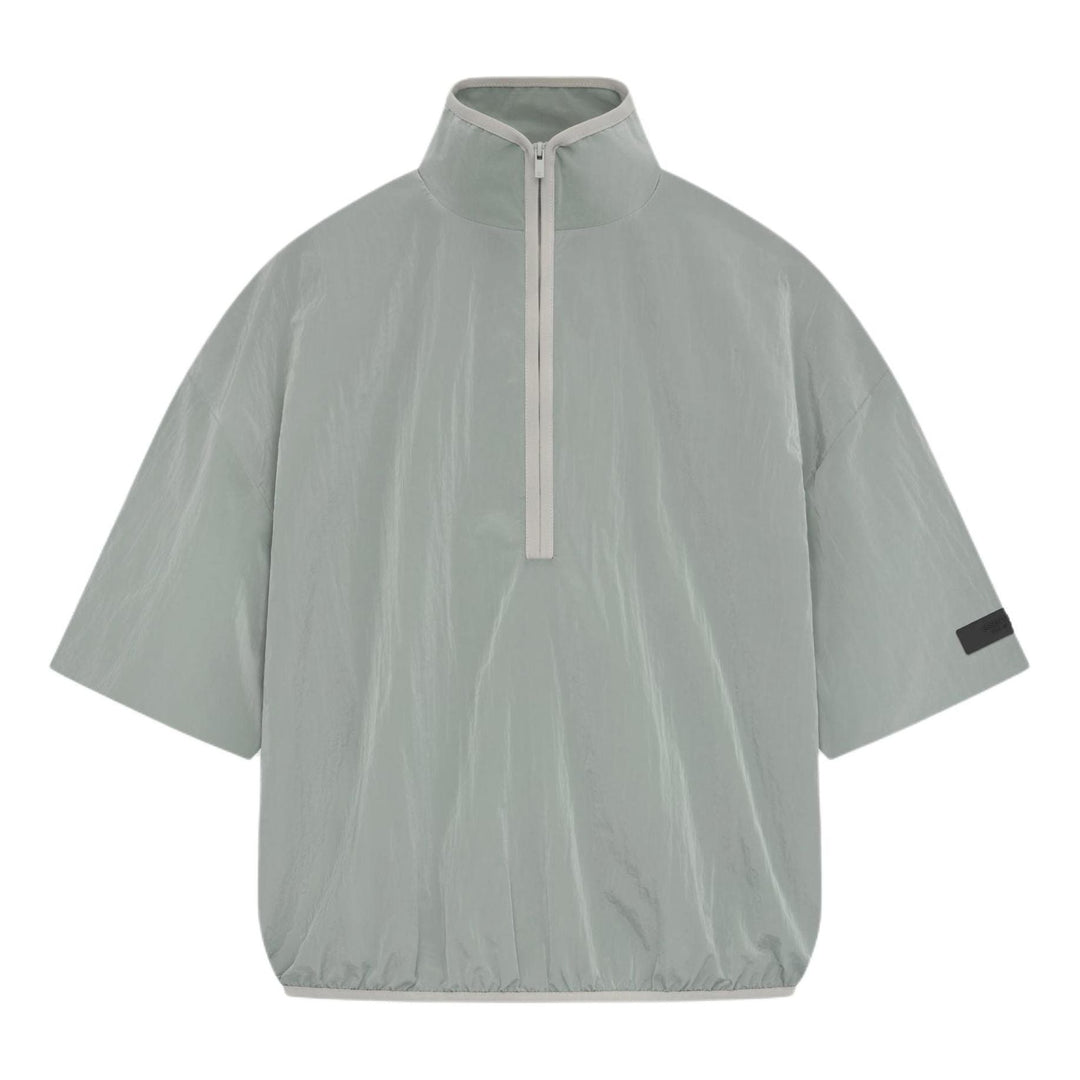 Fear of God Essentials SS234 Half Zip Mockneck Shirt 'Seal' 186SP244055F