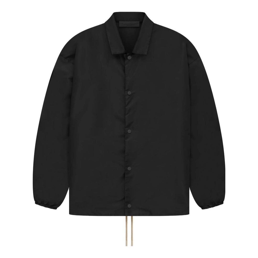 Fear of God Essentials The Black Collection Coaches Jacket 'Jet Black' 202SP232010F