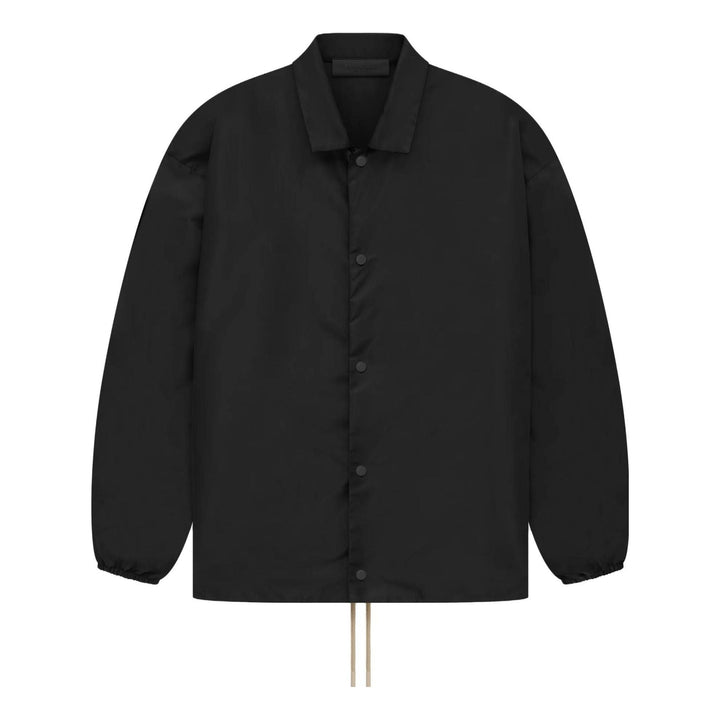 Fear of God Essentials The Black Collection Coaches Jacket 'Jet Black' 202SP232010F