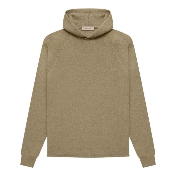 Fear of God Essentials Knit Hoodie 'Oak' FOG-SS22-055
