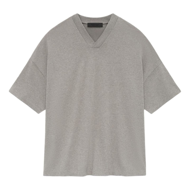 Fear of God Essentials SS24 V Neck T-shirt 'Heather Grey' 125SU244211F