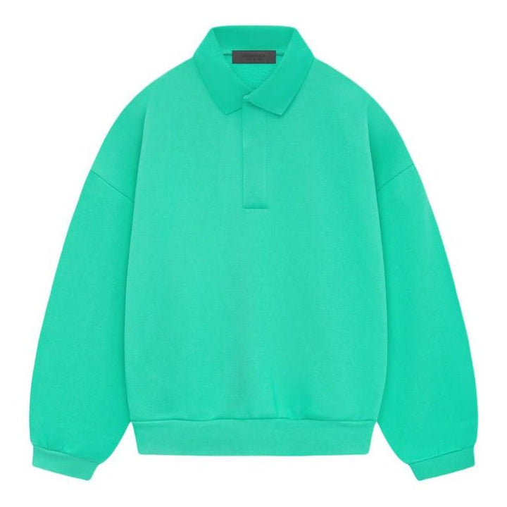 Fear of God Essentials SS24 Long-Sleeve Polo 'Mint Leaf' 192SP244392F