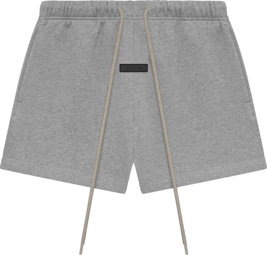Fear of God Essentials SS24 Fleece Running Short 'Dark Heather Oatmeal' 160SP244173F